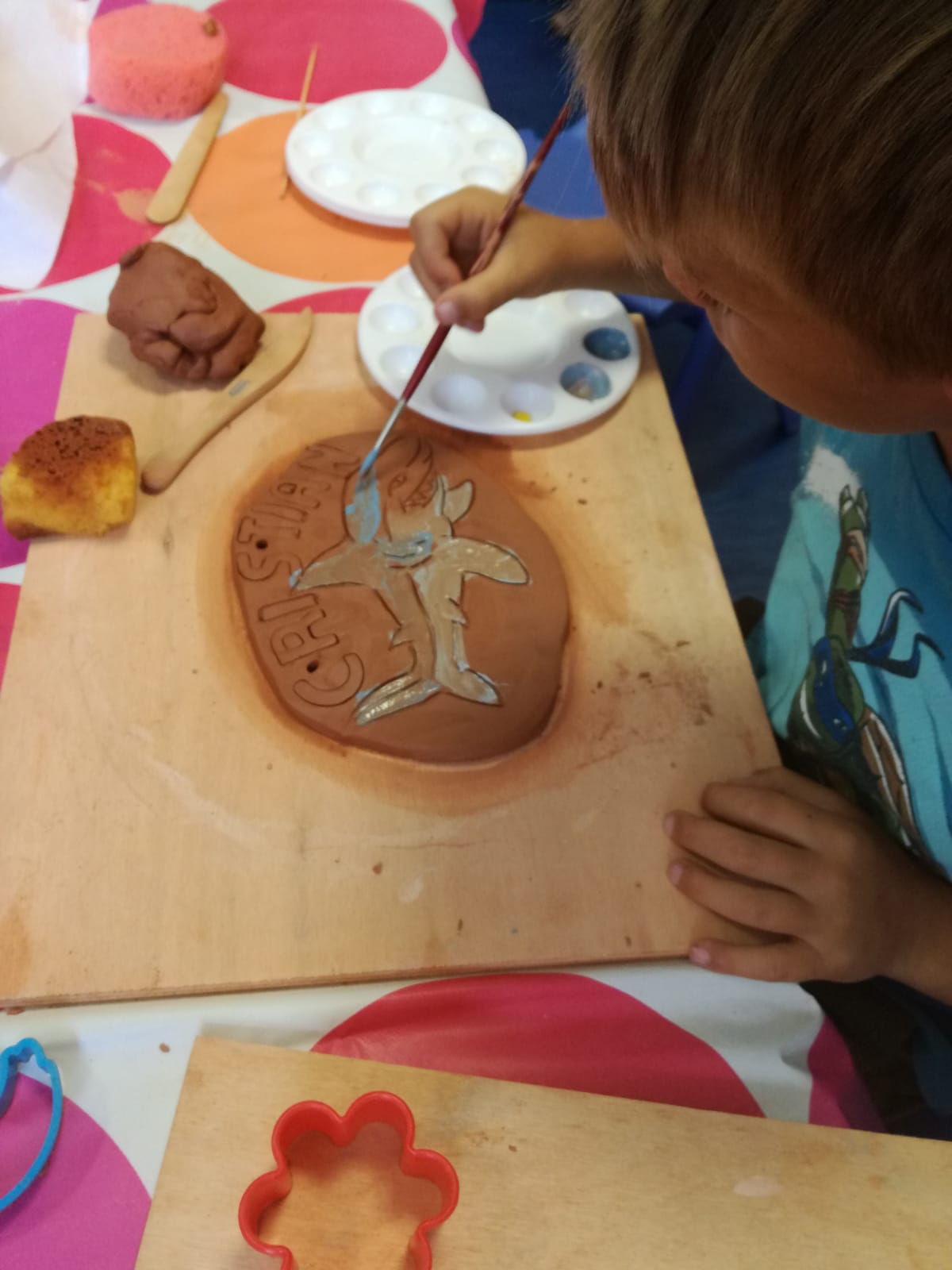 Catania manipolazione ceramica