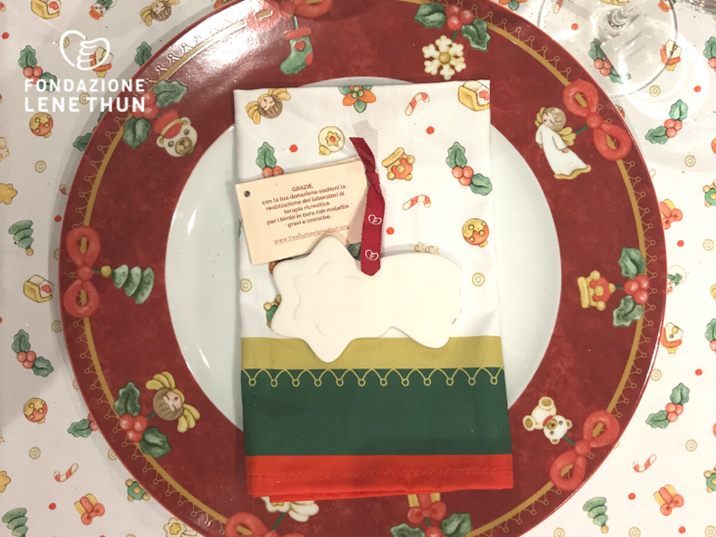 Rendi speciale il tuo Natale con i segnaposto solidali di Fondazione Lene Thun